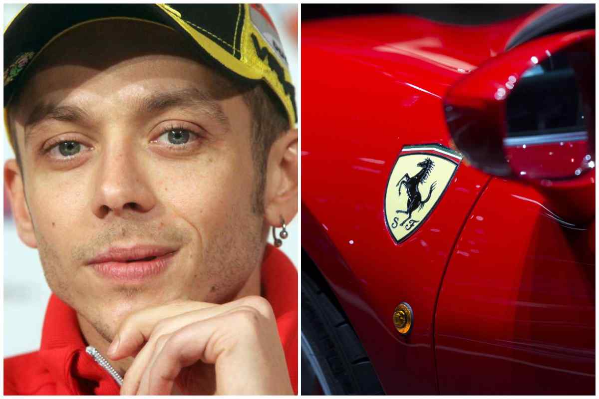 La Ferrari preferita da Valentino Rossi
