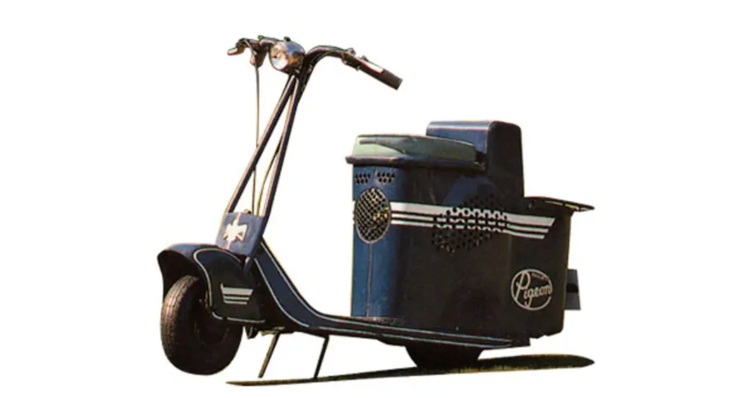 Mitsubishi Silver Pigeon, il primo scooter