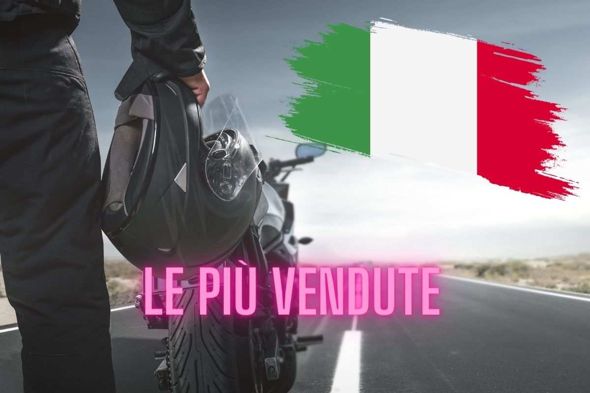 Cinque moto più vendute in Italia