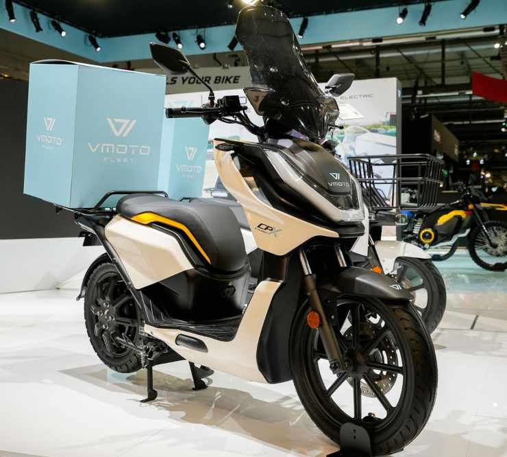 Pininfarina record scooter elettrico VMoto CPx Explorer