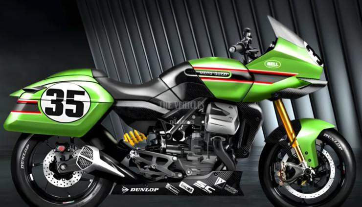 Moto Guzzi V120 Racing Bagger moto sportiva