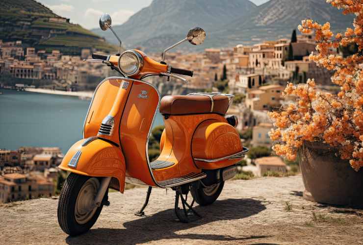 La burocrazia infinita italiana per la circolazione di una Vespa