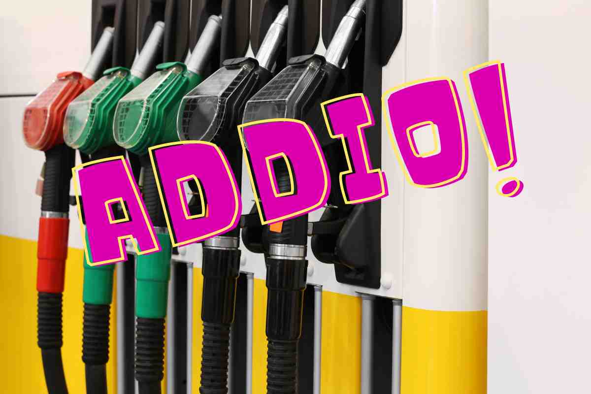 Benzina e diesel addio