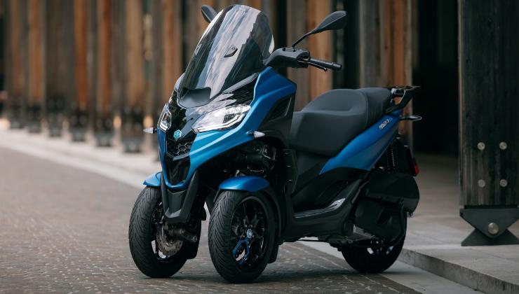 Lo scooter Piaggio MP3 si rifà l'immagine