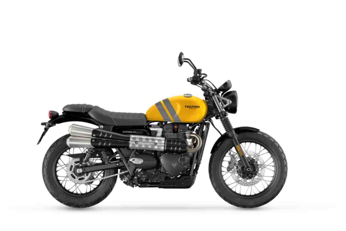 Nuova Scrambler spallata Triumph