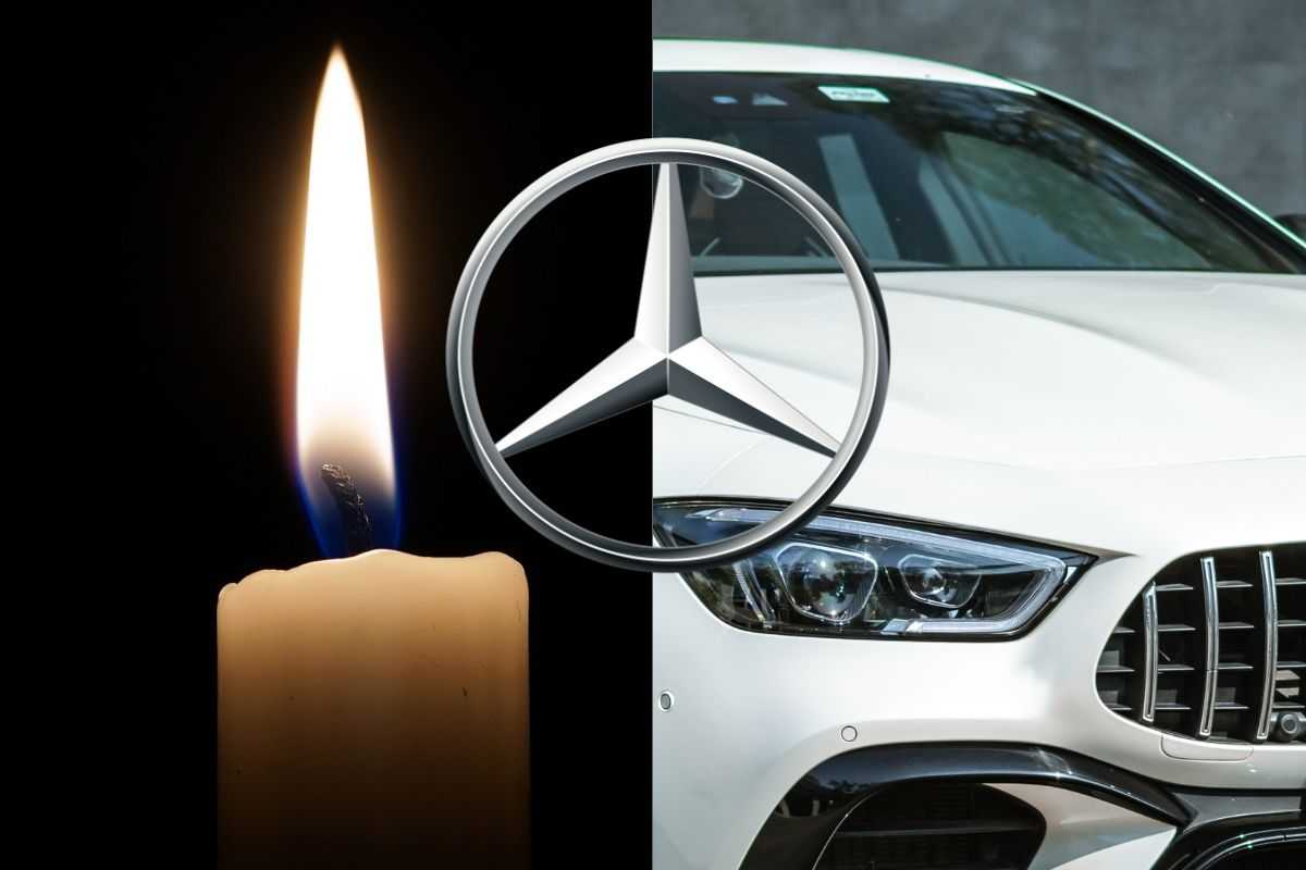 Mercedes, un tragico lutto