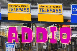 Telepass, ecco il triste addio