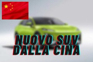 Nuovo Suv dalla Cina