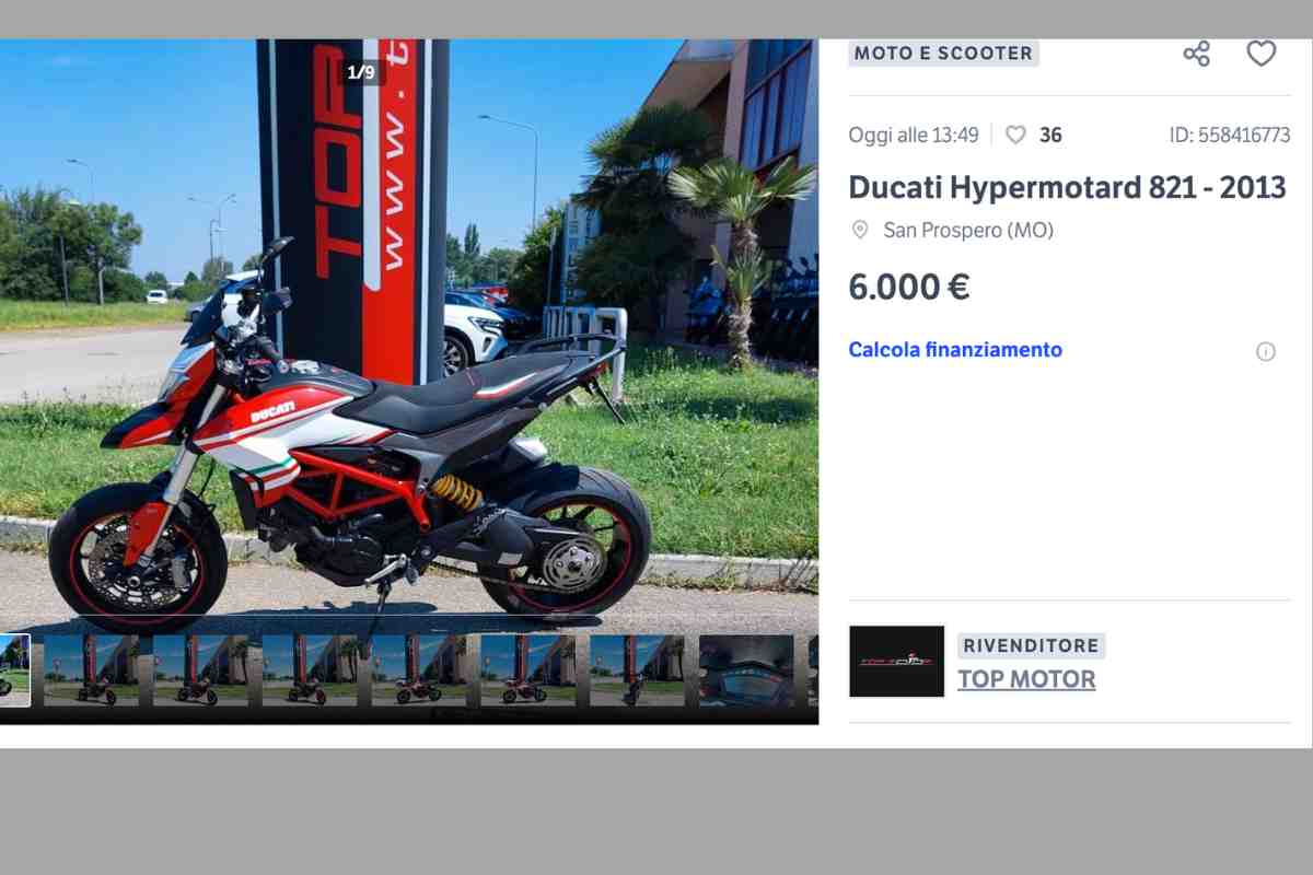 Ducati straccia il prezzo