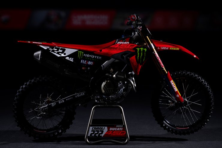 Ducati Desmo MX450 pronta per MXGP