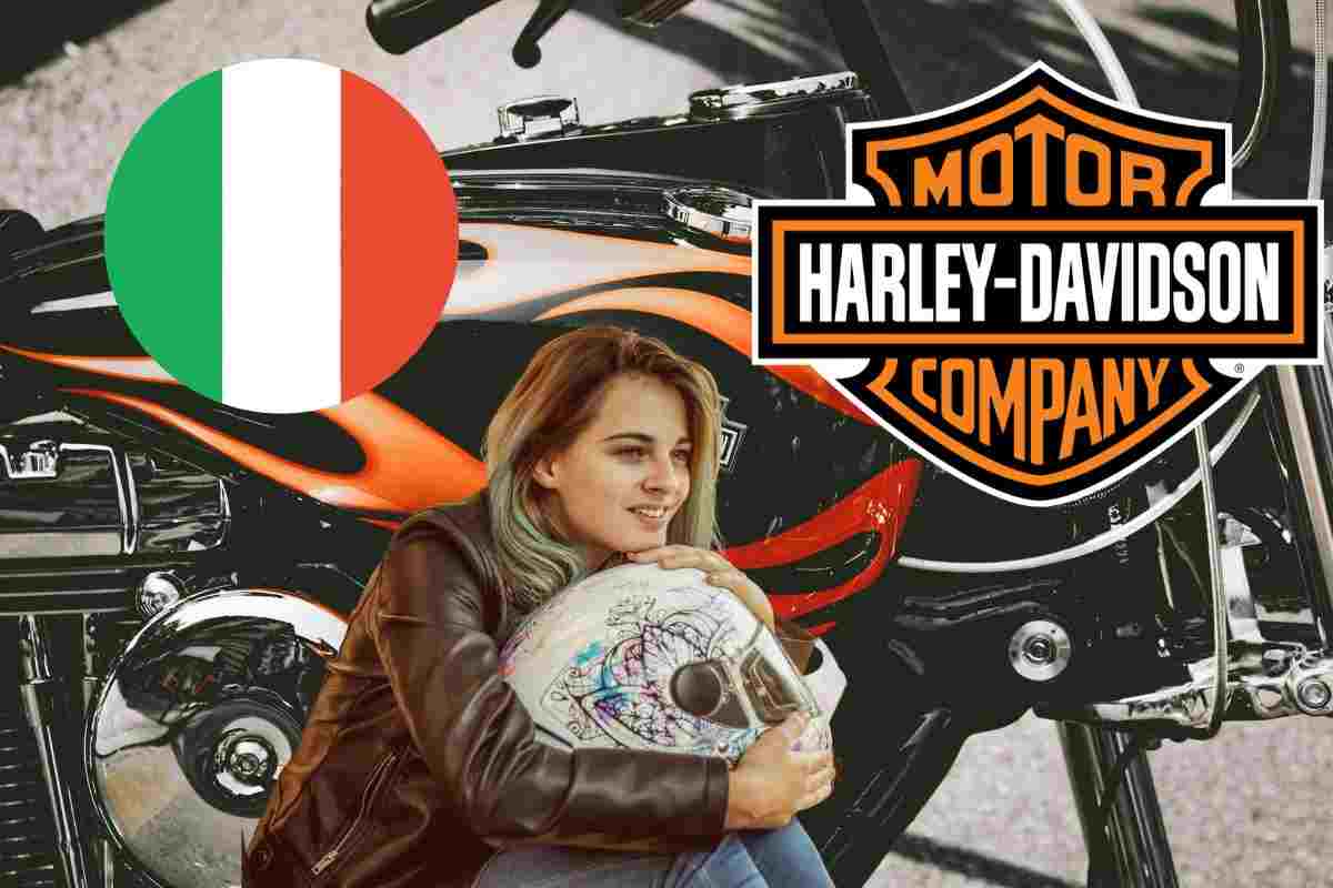 Harley Davidson prima volta in Italia