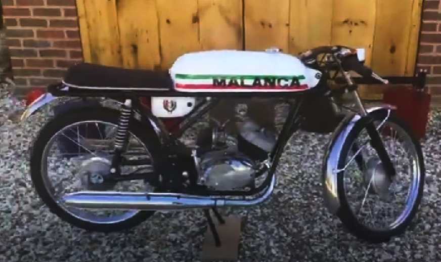 Malanca Testa Rossa moto iconica