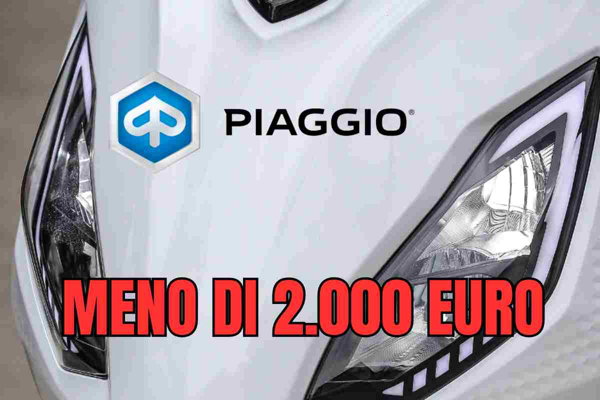 meno di 2.000 euro scooter piaggio