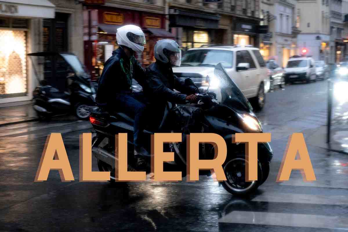 Allerta maltempo per i motociclisti