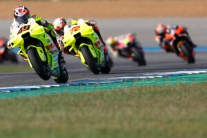 Di Giannantonio alla guida della Ducati del Team VR46