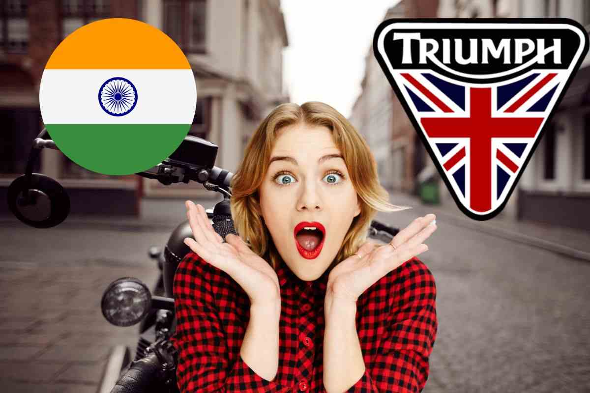 Triumph diventa indiana