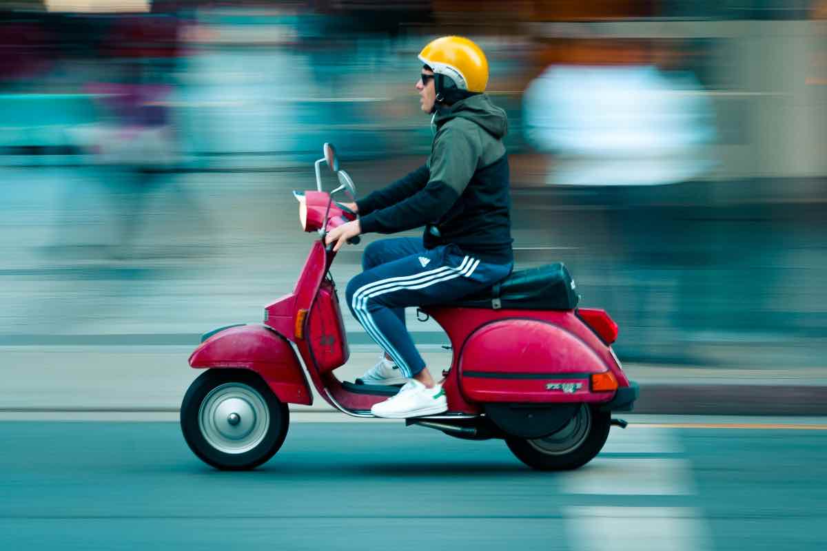 Scooter autostrada