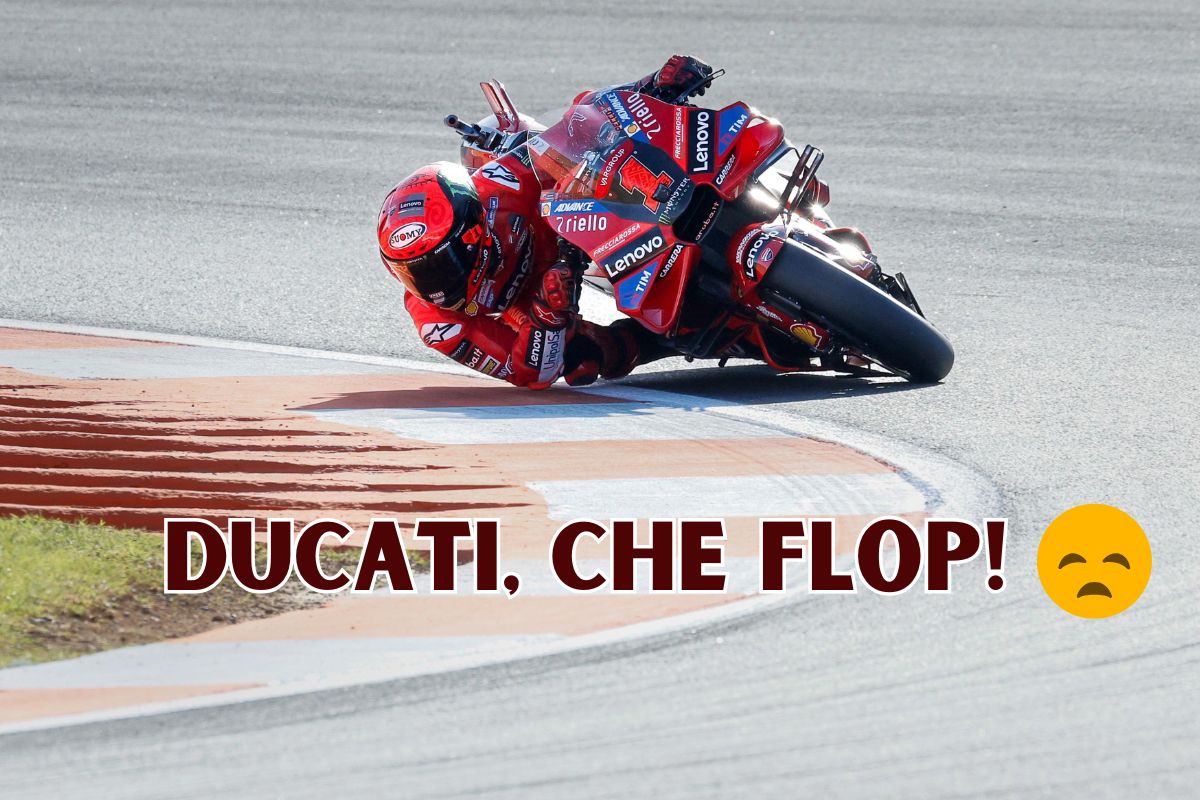 flop per la Ducati