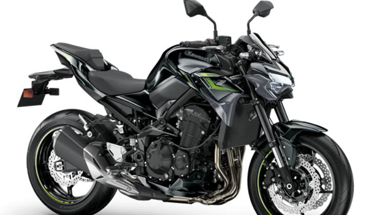 Primo piano della Kawasaki Z 900