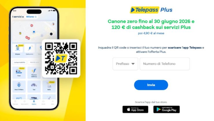 Offerta Telepass Plus