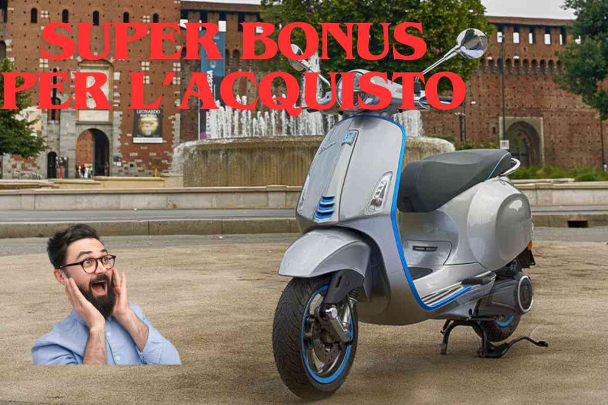 Vespa Piaggio elettrica