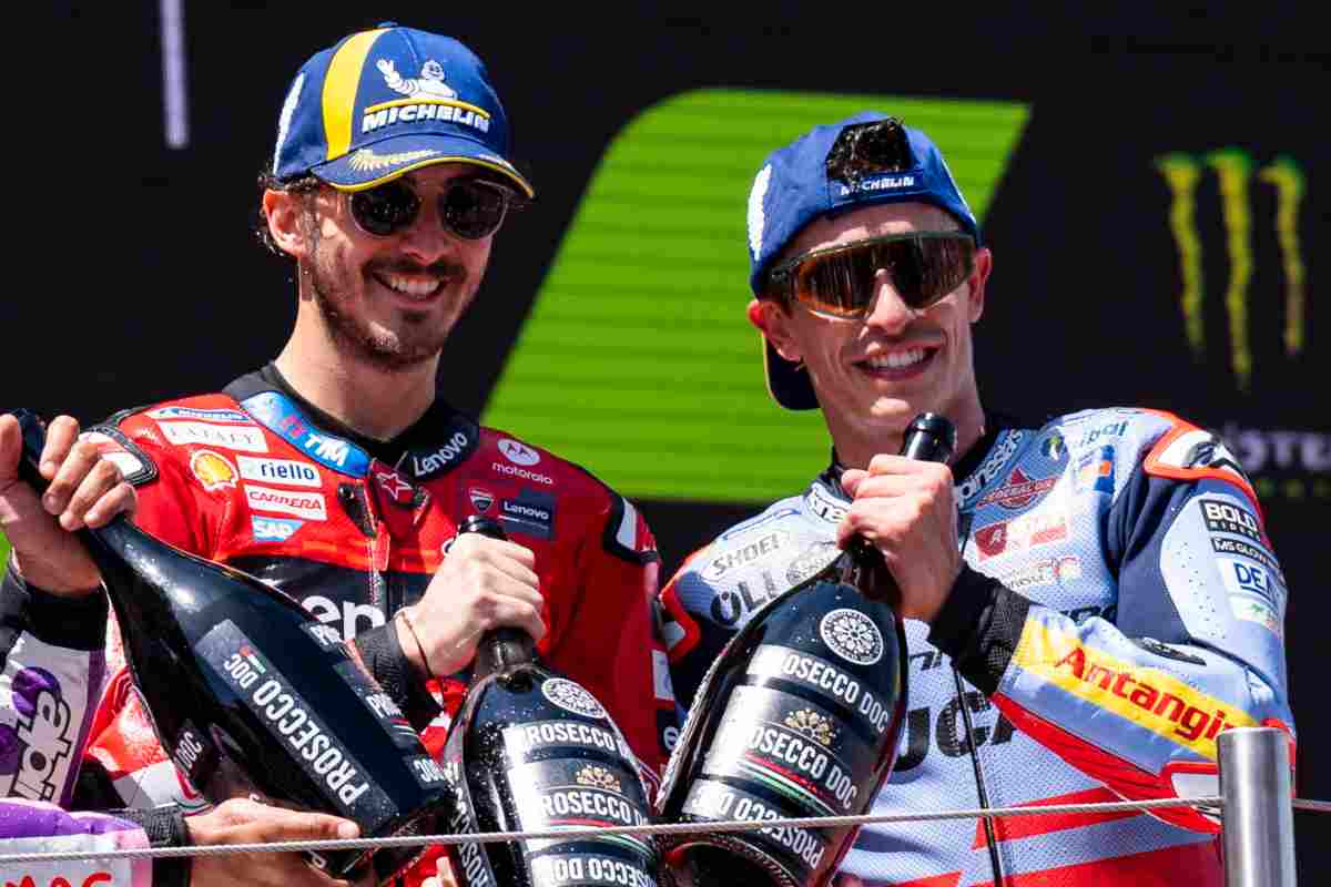 Marquez e Bagnaia dopo il GP