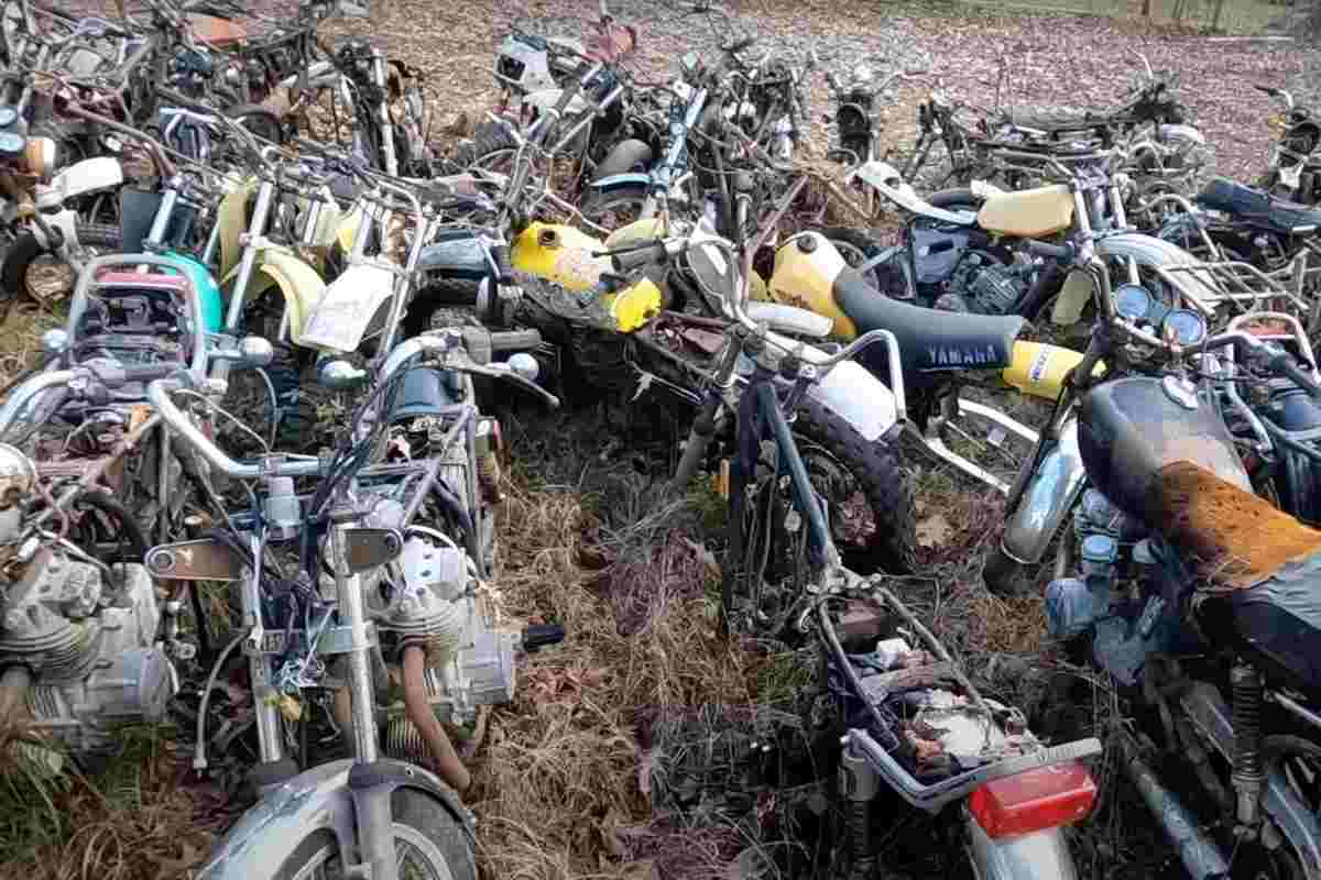 Cimitero di moto