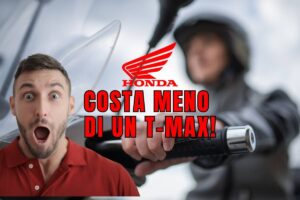 La nuova Honda costa meno di un t-max