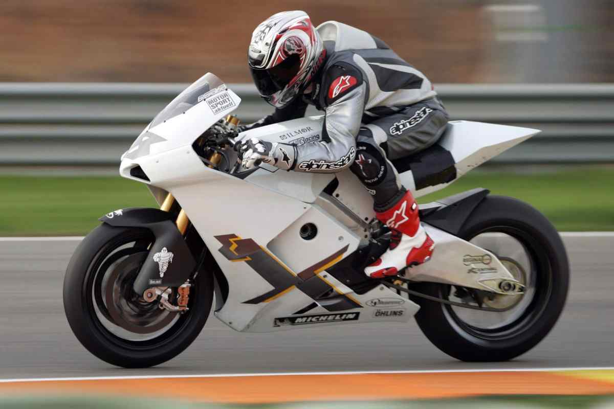 La Ilmor in pista 