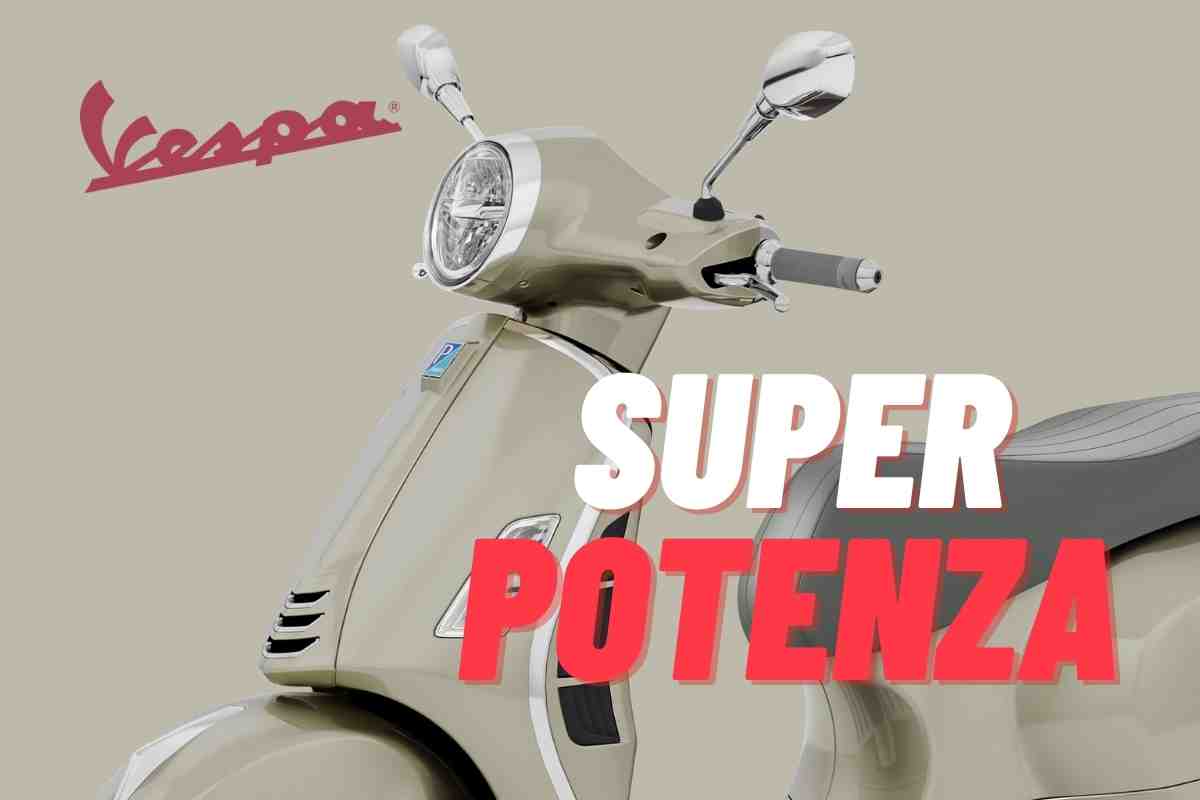 Vespa più potente