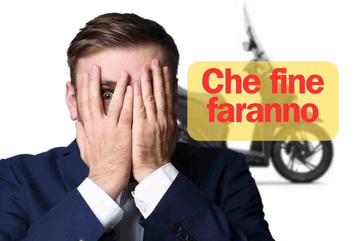 Che fine faranno questi scooter