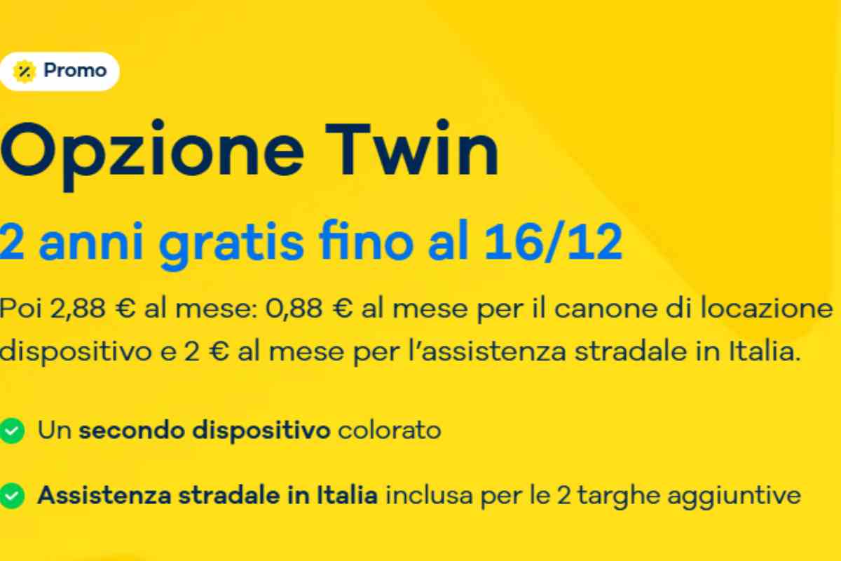 Telepass opzione Twin 