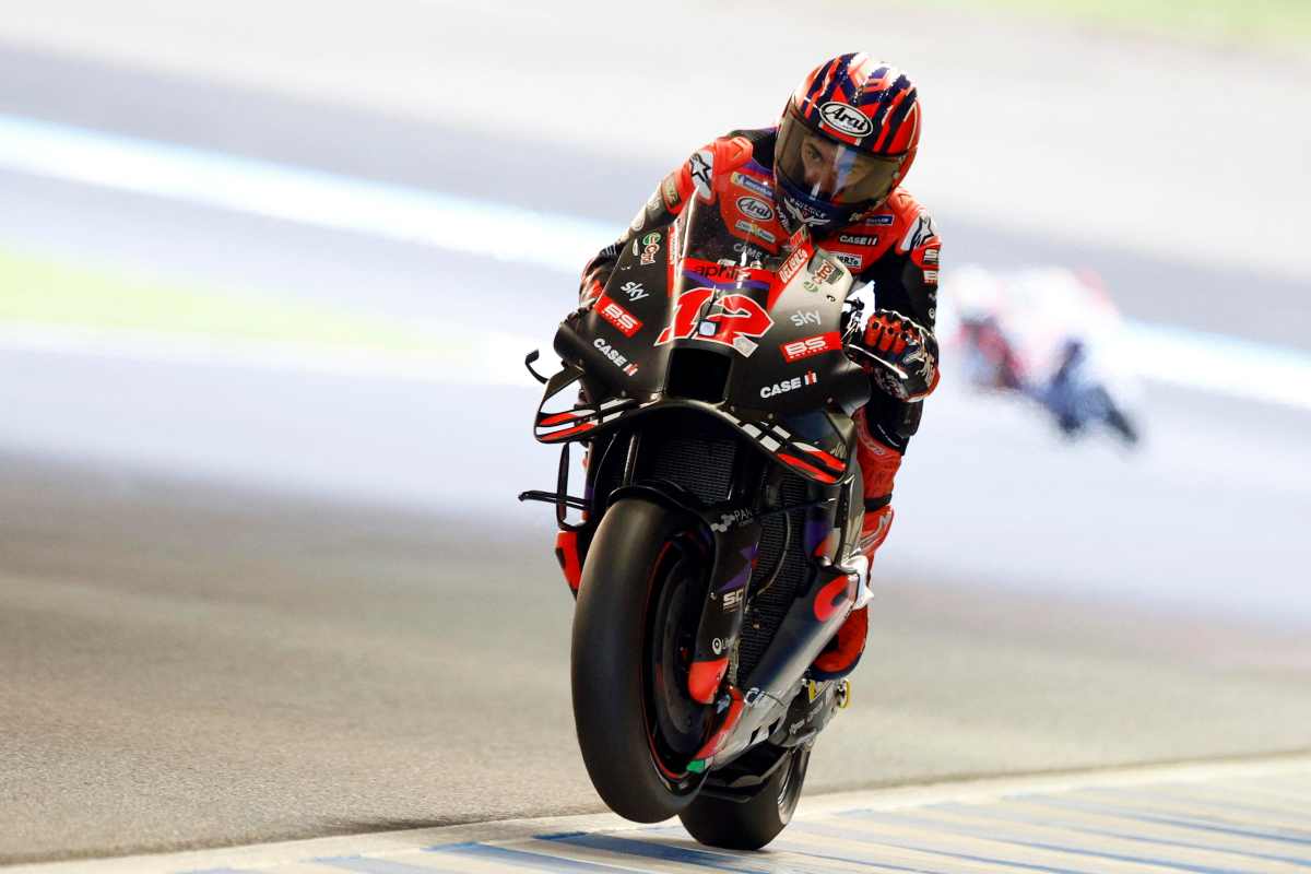 Vinales in Aprilia