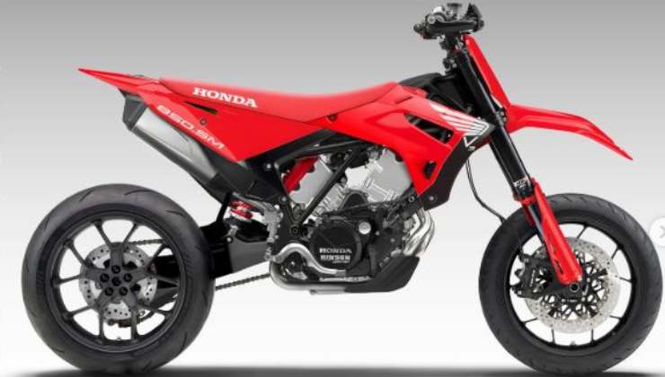 Il rendering della Honda con motore V3 turbo