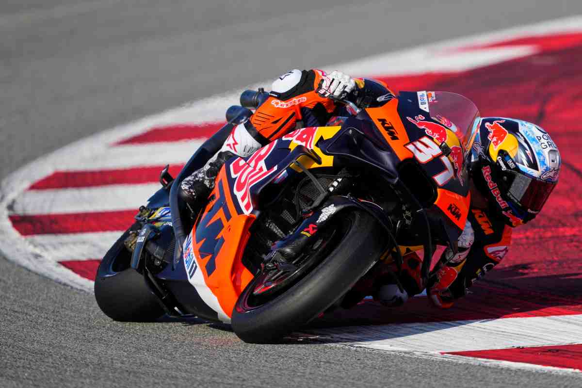 La KTM in pista