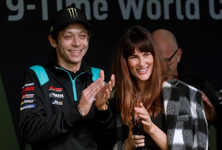 Valentino Rossi e Francesca Novello festeggiano la nascita della figlia