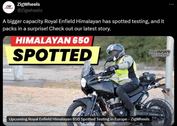 Royal Enfield Himalayan 650