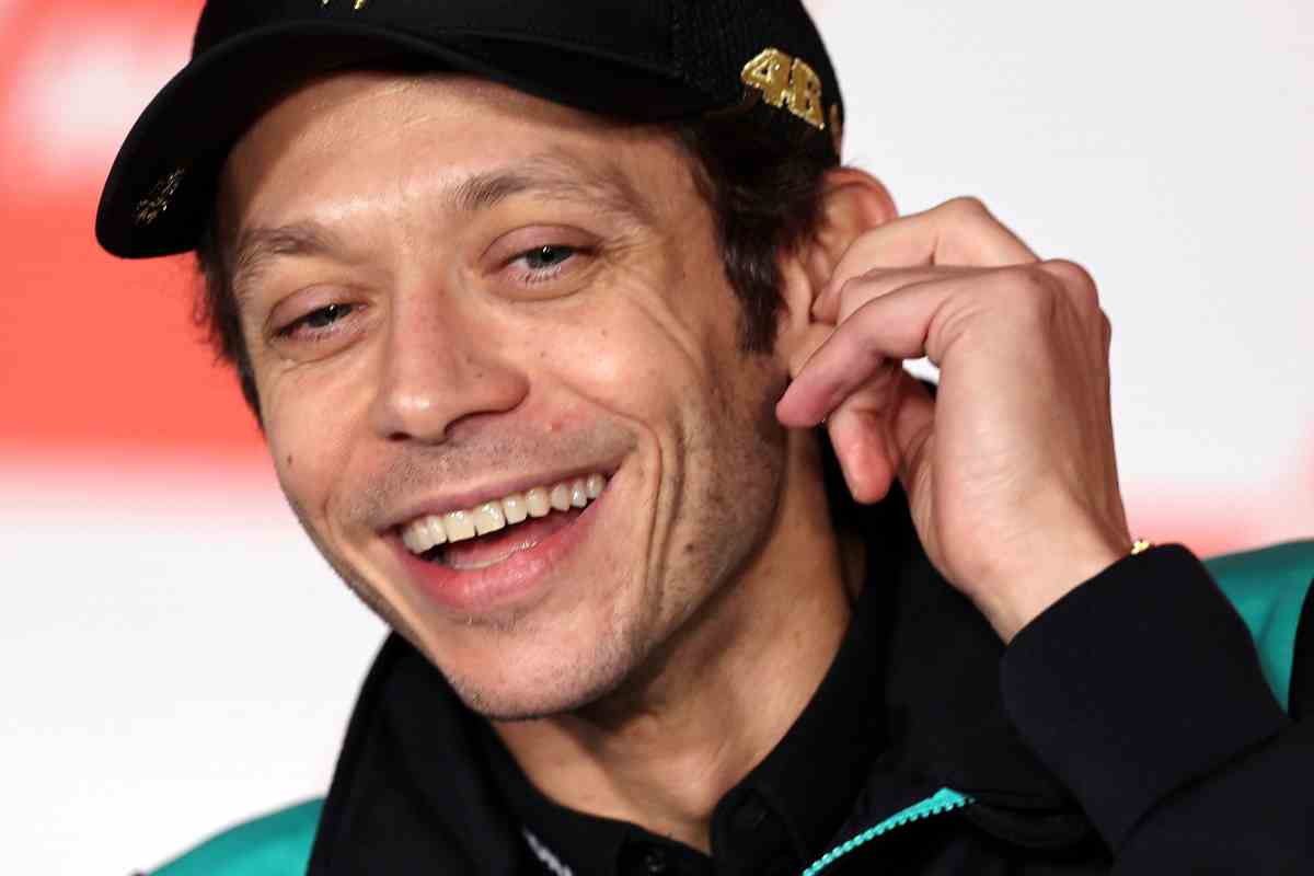 Valentino Rossi in conferenza stampa