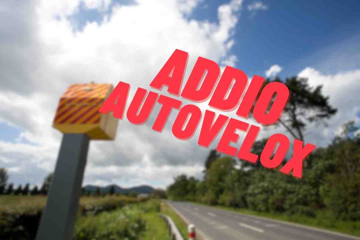 Addio autovelox