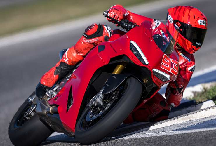 Ducati regala a Marquez la Panigale V2