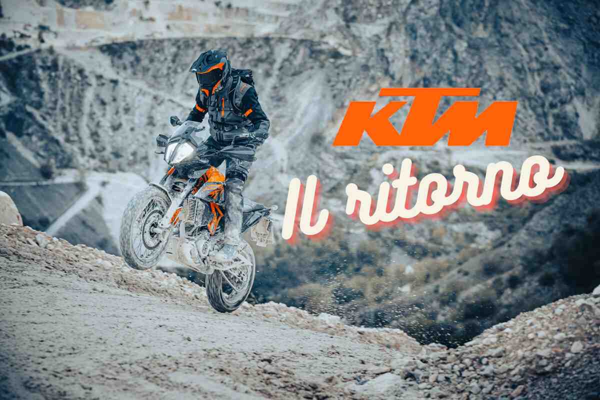 KTM grande ritorno