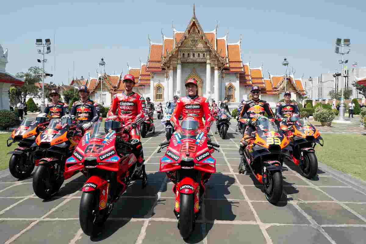 Tutte le MotoGP a Bangkok