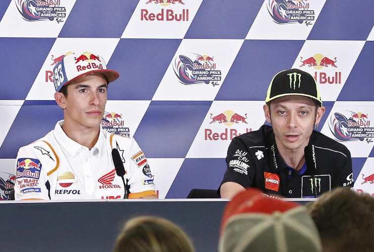 Rossi, Marquez l'ha detta grossa