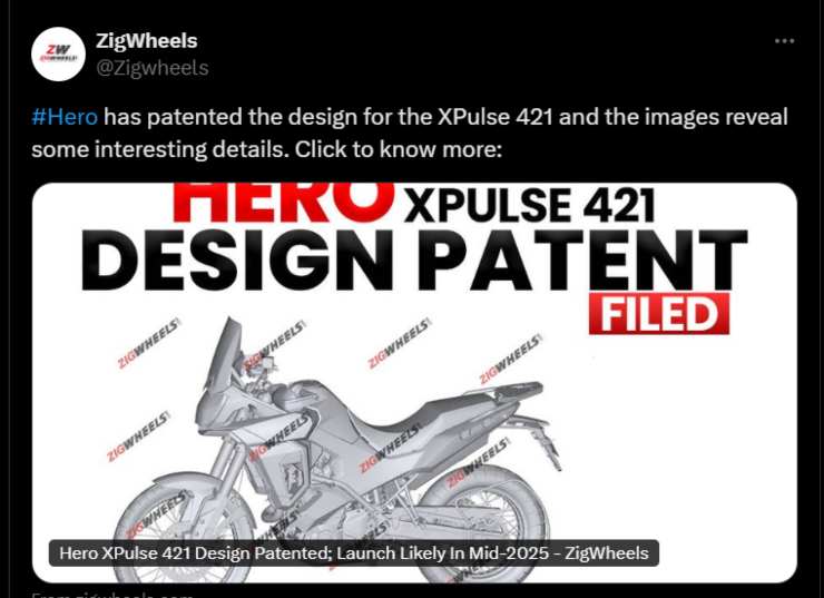 Hero XPulse 421