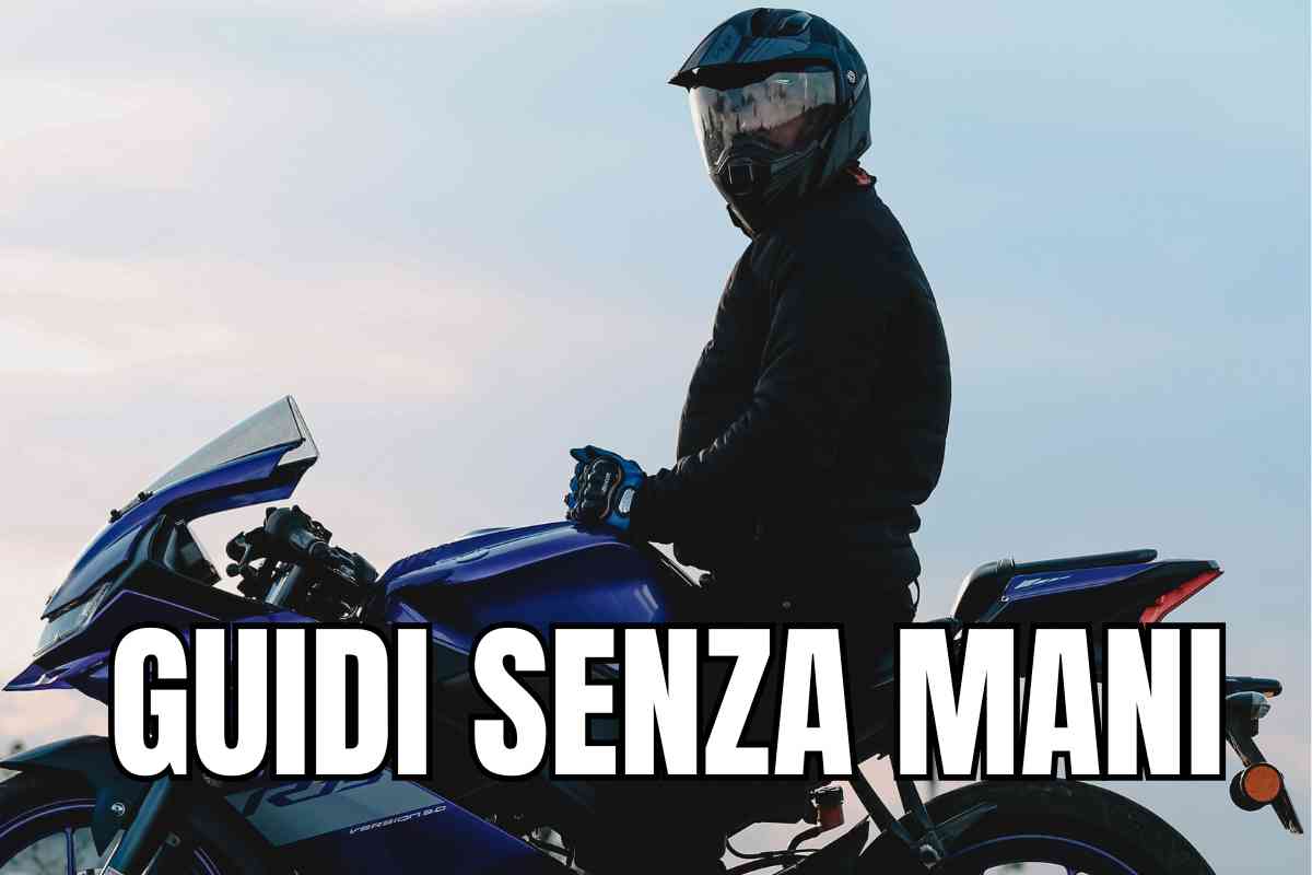 guidare senza mani