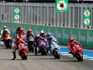 Partenza del Gran Premio della Thailandia in MotoGP