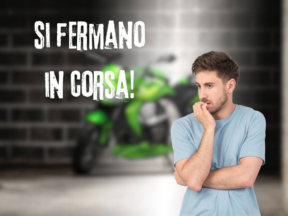 Richiamo moto, queste si fermano in corsa